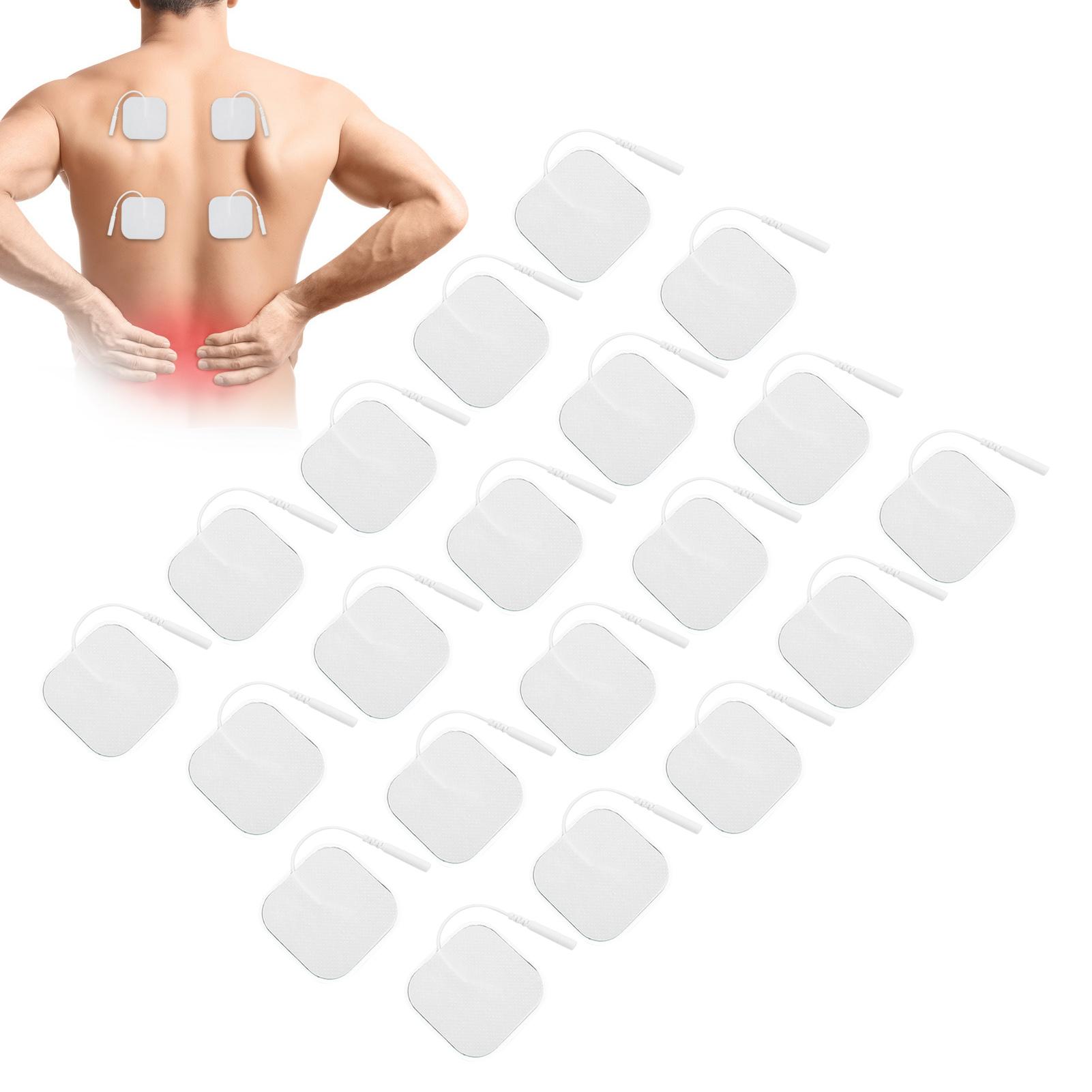 

20pcs / bag 4 x 4cm Tens Electrode Pads for TENS Massager Physiotherapy Machine