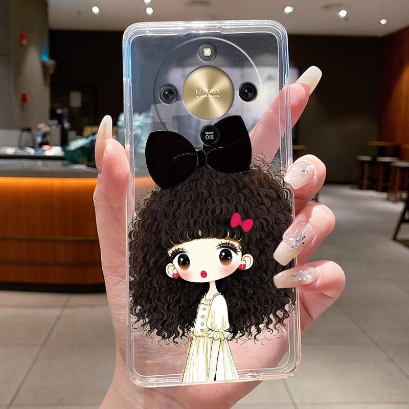 Casing For Honor X9D 5G Aesthetic Luxury Dragon Cute Cool Boys Girls Soft Silicone Phone Case Back Cover Transparent TPU Shell