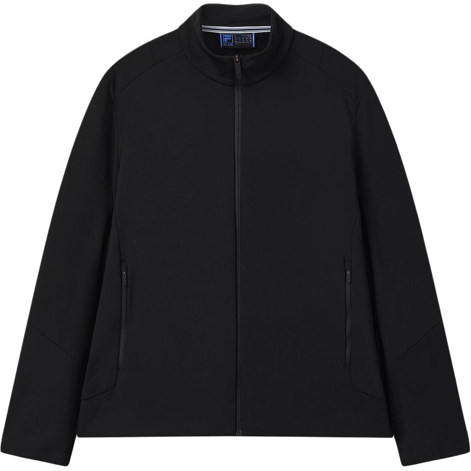 

Fila Флисовая Вязаная Теплая Приятная к Коже Куртка с Длинным Рукавом Мужские куртки Синяя F11M542502F-BK M