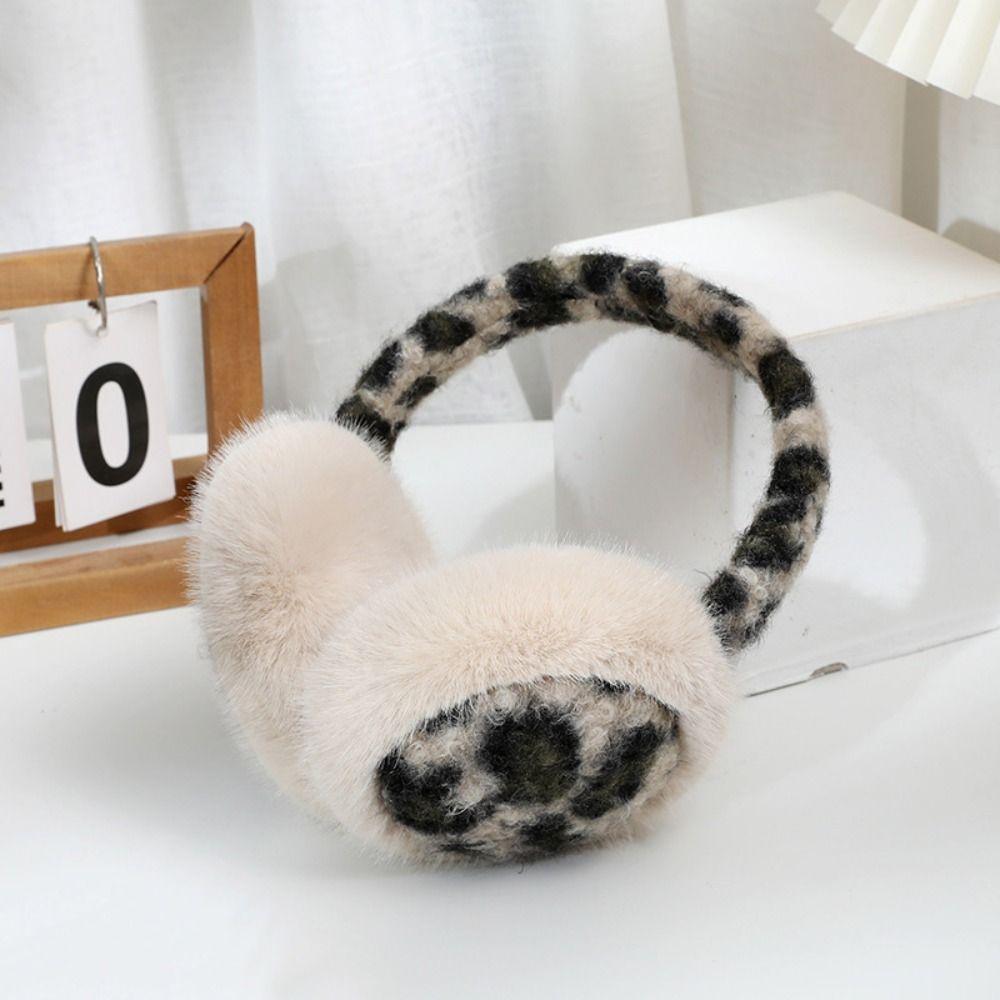 Foldable Warm Earflaps Thicken Cute Ear Cover Comfortable Cold-proof Ear Mask  Skiing