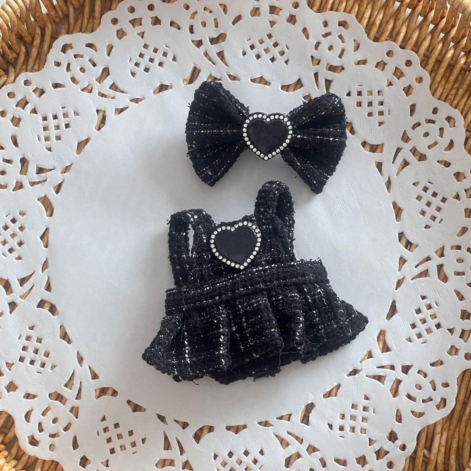 

Детская одежда первого и второго поколения, 17 см, кукольная одежда, аксессуары, комбинезоны One Size чёрный