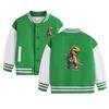 Herbst & Winter Jungen Baseballjacke mit Fleecefutter - Warm, Trendy, Verdickte Oberbekleidung für Kindergarten und Coole Schuluniformen
