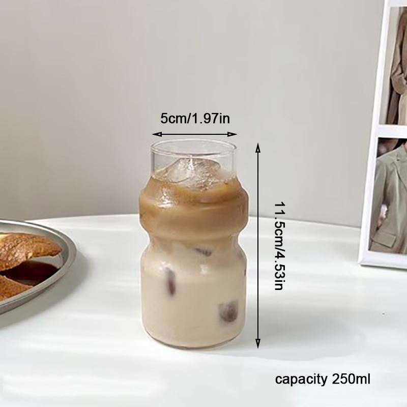 

250/440 мл Прозрачная кофейная кружка в форме тыквы, коктейльный стакан, кружка для виски, вина, йогурта, десерта, стеклянная кружка для бара, кухни, напитков as show