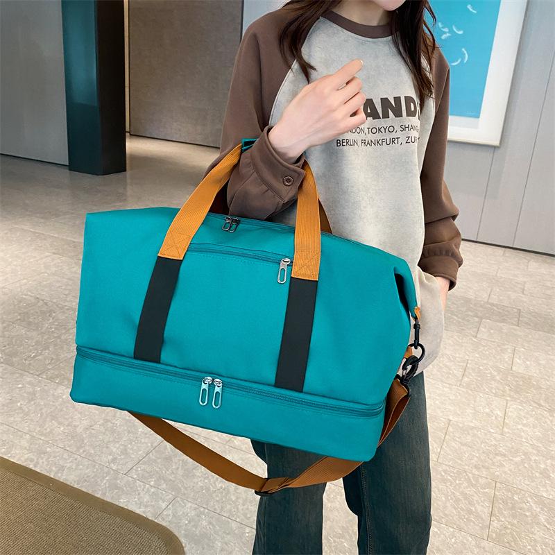 Large Capacity Travel Bag for Fitness, Sports, and Business Trips - Small Luggage & Student Storage Solution
