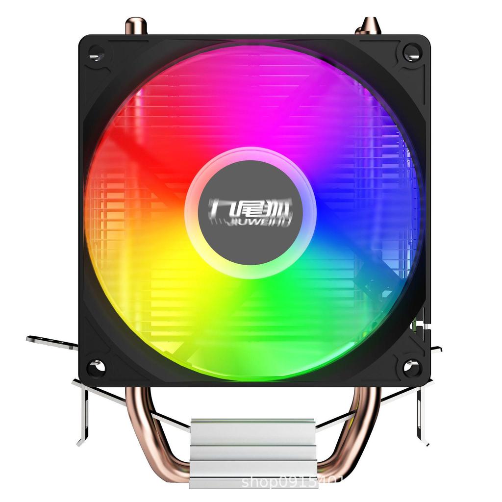 Nine-tailed Fox 2T CPU Cooler: Dual Copper Tube Fan for Desktop (1150/1151/1700/2011AMD)