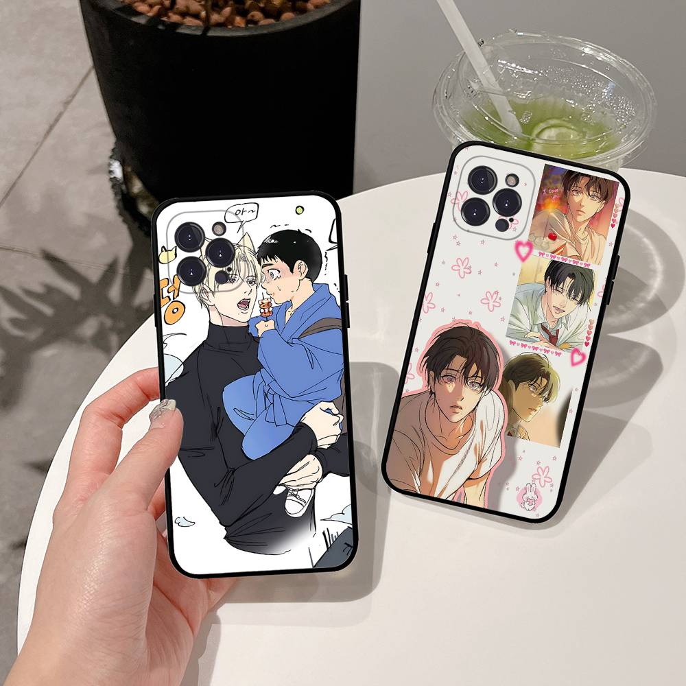 Backlight Bl Anime Phone Case For Iphone 16 15 17 13 14 12 11 Pro Max Plus Black Shell Cover Case