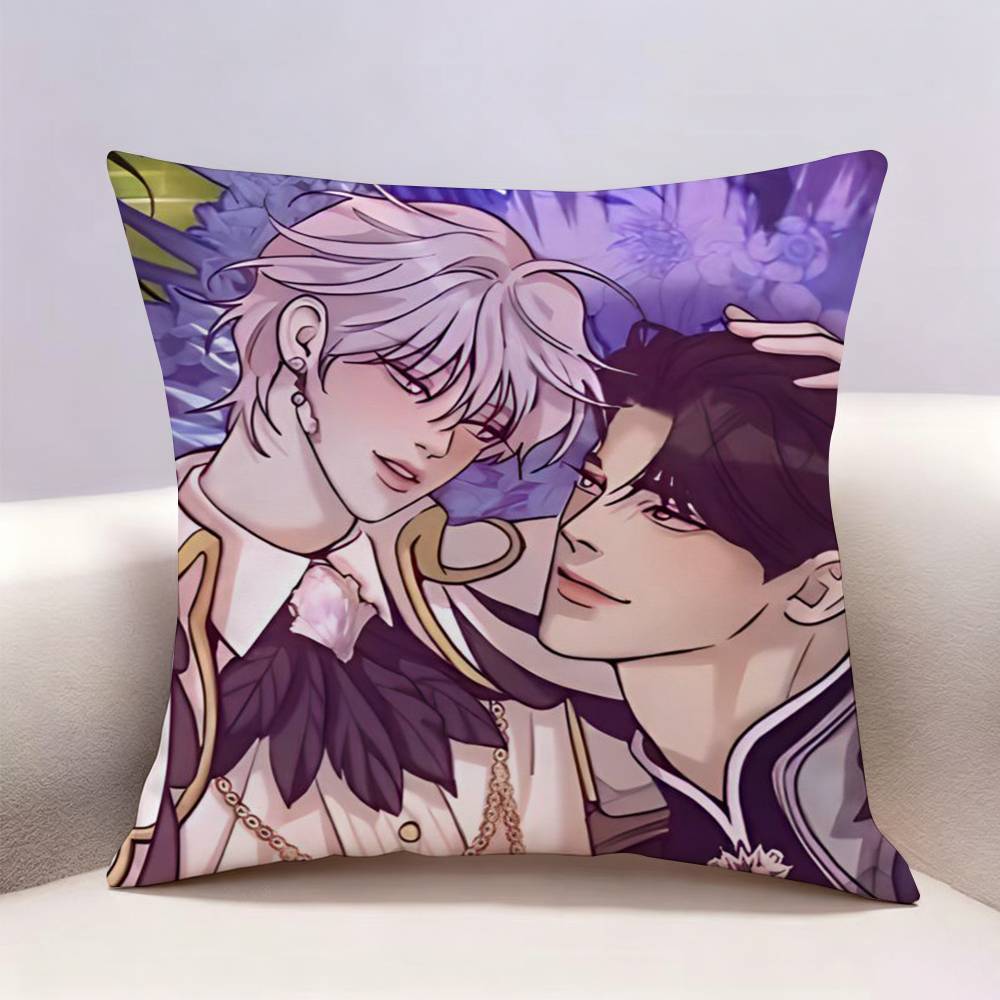 BL Drama Manhwa PPearl BBoy Doublesided print Pillow Case Cushion Cover Throw Pillow Case For Car Sofa