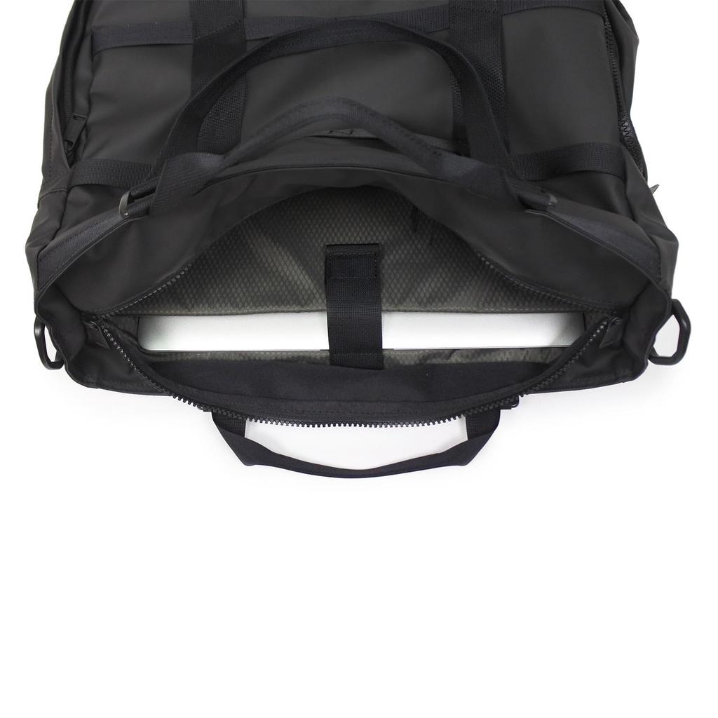 CIE Tote Made In Tote Bag with Laptop Suitable for Men and GRID-3 2-Way Bag, Black. Lightweight, Waterproof, Japan. 2-way 13-inch Storage. Cordura.
