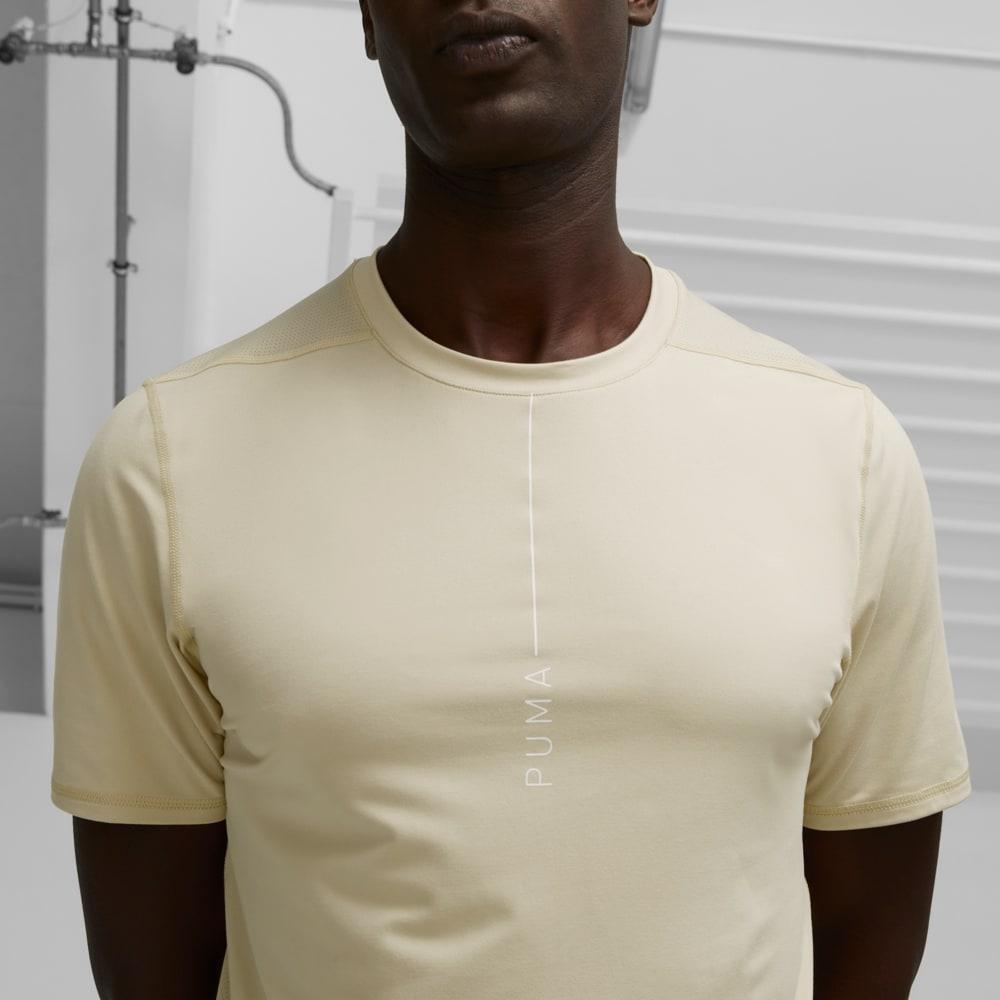Puma Minimalist Sports Breathable Crew Neck Casual Short Sleeve T-Shirt Men Tops Khaki 523204-88