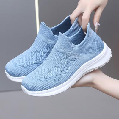 2025 neue Mode Freizeitschuhe bequem Damen atmungsaktiv rutschfest Sneaker Herren Mesh flache Schuhe