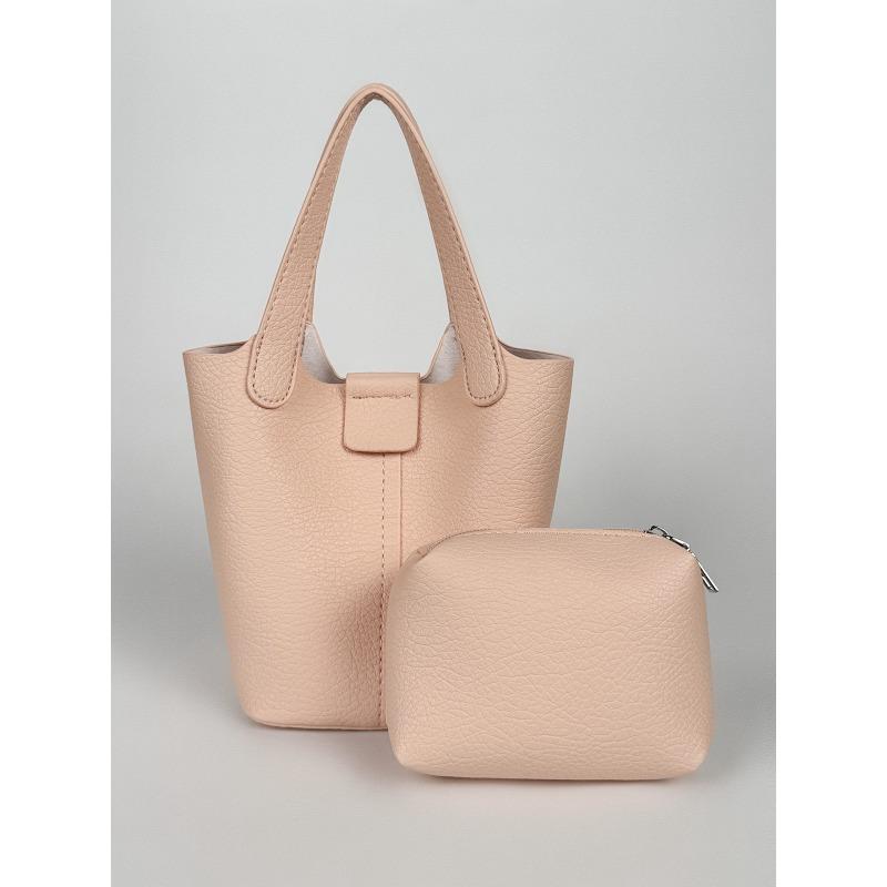 

bag women s pu soft leather handbag, summer new trendy leisure bucket bag versatile shoulder messenger bag