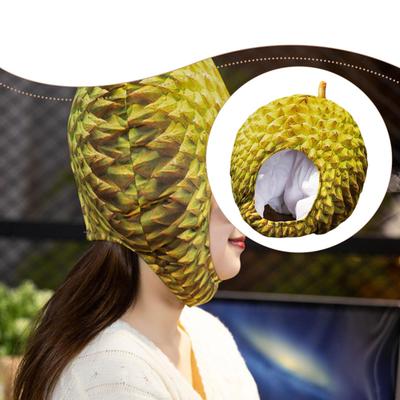 Fruit Durian Hat Adults Kids Birthday Party Festival Apparel Breathable Headwear