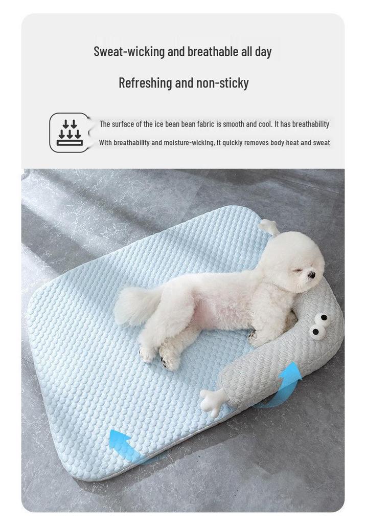 Pet Cooling Mat: Summer Sleep Pad for Cats and Dogs