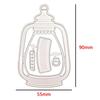 Lamp Metal Dies Cutting Scrapbooking Steel Craft Dies Cuts  Embossing Paper Stencil Lantern Light