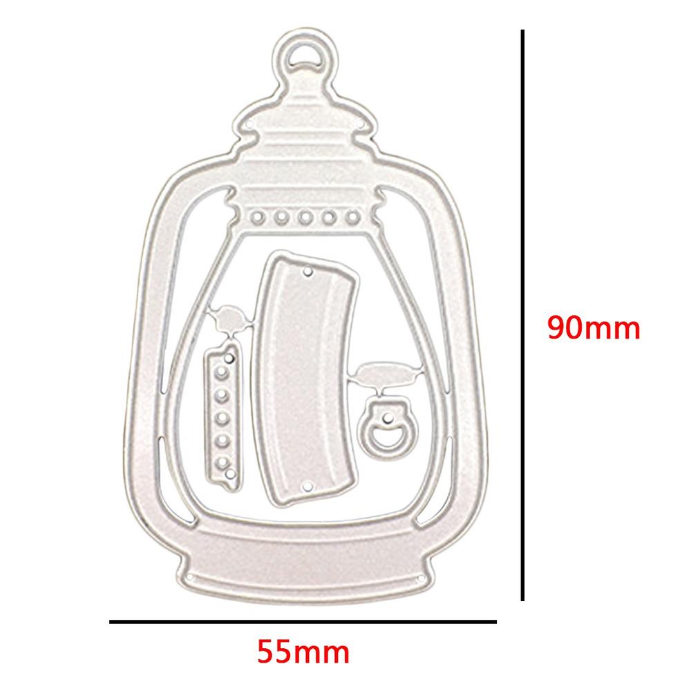 Lamp Metal Dies Cutting Scrapbooking Steel Craft Dies Cuts  Embossing Paper Stencil Lantern Light