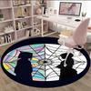 1pc Addams Family Wednesday7 Print Round Carpet Chair Round Carpet Suitable for Bedroom Living Room Home Decorative Carpet