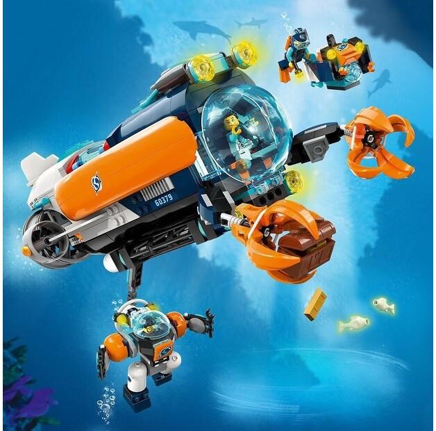 LEGO City 60379 Подводная лодка исследователя морского дна
