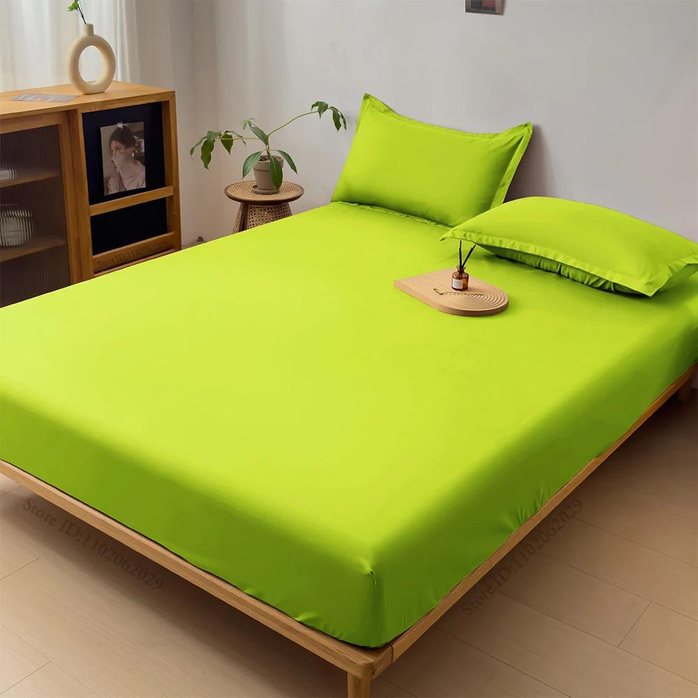 2025 Waterproof Mattress Covers Fitted Sheets Bed Bedspreads Fabric Thick Mattress Protector for Single Double 120/140/160