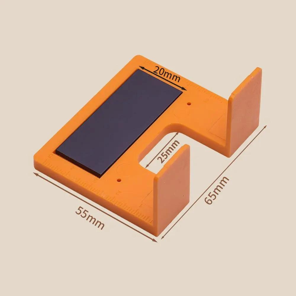Double Sided Scale Hinge Installation Fixing Plate with Magnetic Fixed with Positioning Hole Hinge Installation Clips
