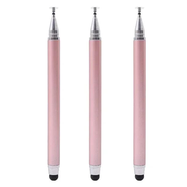 3/1Pcs Smart Tablet Phone Universal 2 in 1 Capacitive Stylus Pen Drawing Pens for iPhone/Android All Capacitive Touch Screens