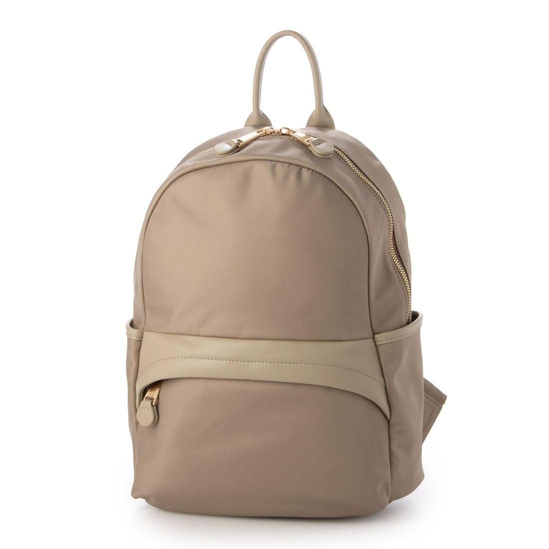 

Metal zipper nylon backpack