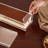 Elegante Scatola Trasparente per Tiramisù Contenitore Rettangolare in Acrilico per Dessert Ideale per Matrimoni Compleanni ed Eventi Speciali