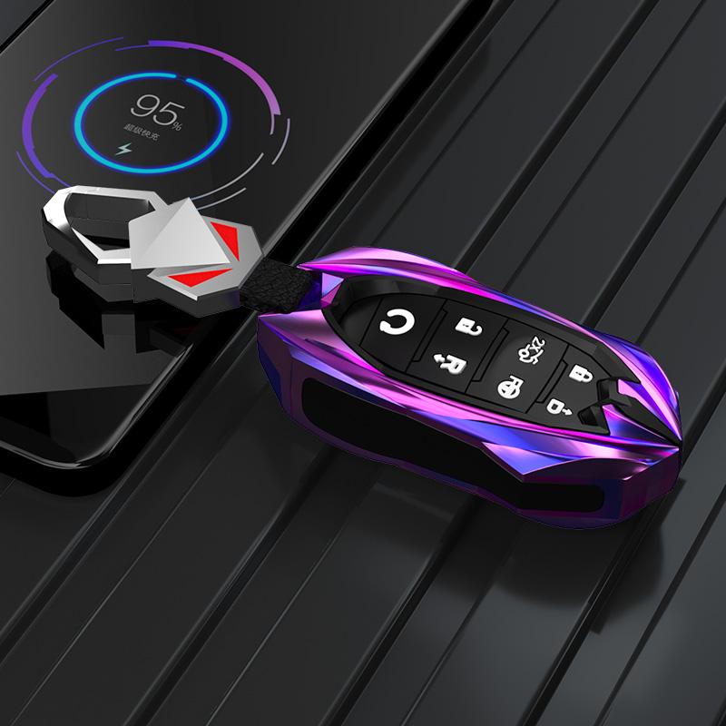 Styling Mouldings 3/4/7Buttons Car Key Protector for Changan CS85 CS35 Plus CS25 CS95 CS85 Car Remote Key Case Cover Bag Shell F