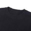 Y's Y's Y's Different Knit Docking Pullover Knit Tops Women's Black Size 2 YY-K75-680 Tops 2 blackUsed