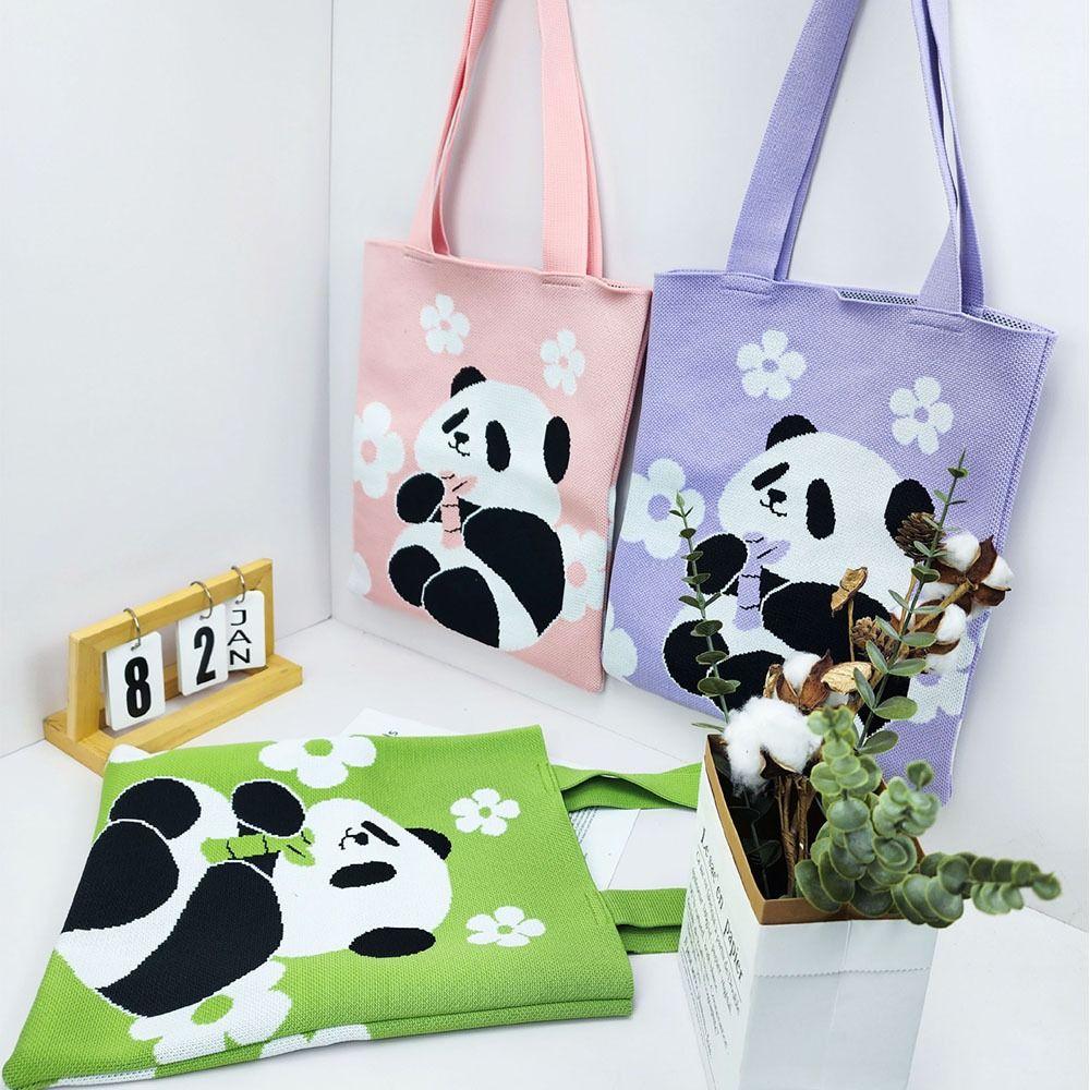 

Складная сумка для покупок, многоразовая вязаная сумка, подарочные сумки на плечо