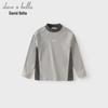 DAVE & BELLA Boys' Thermal Base Layer Long Sleeve Mock Neck Shirt