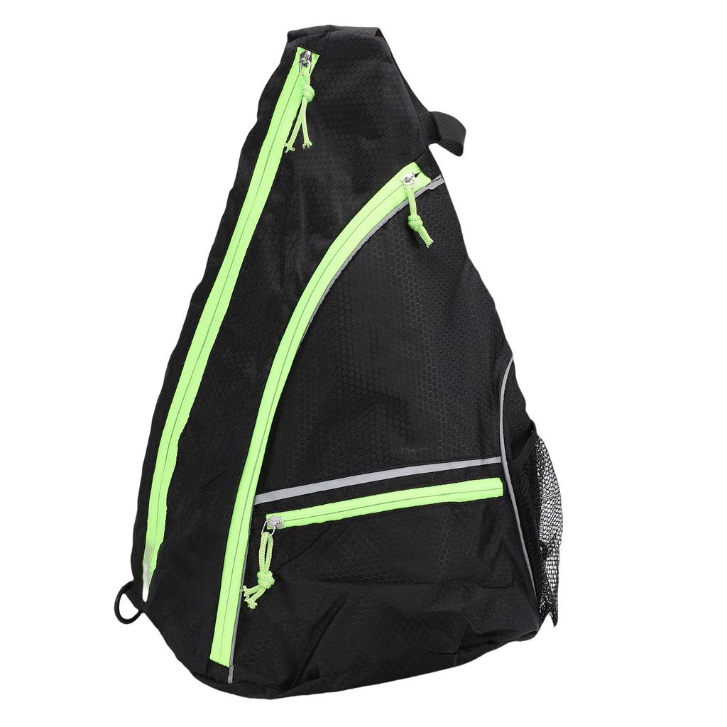 Tennis Sling Bag with Shoulder Strap Versatile Portable Breathable Tennis Racket Bag for Men Women Sports Travel