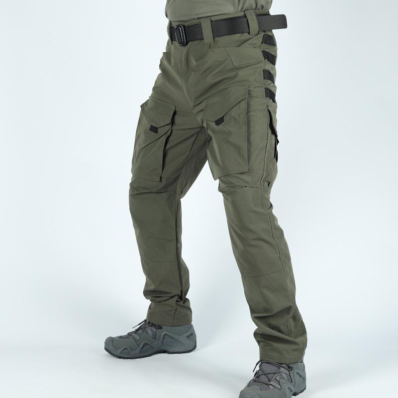 Herrenhose Hose Herren Taschen mit Taschen Outdoor wasserdichte Casual Cargohose Hose