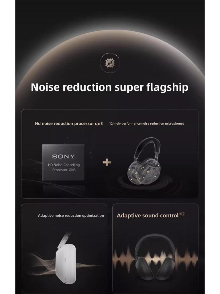 Sony WH-1000XM6 Premium Wireless Noise-Canceling Headphones