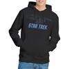 Star Trek Mens Enterprise Outline Hoodie