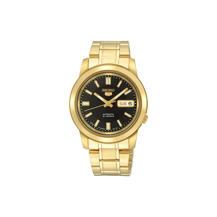 

SEIKO Automatic Mechanical Movement Stainless Steel Strap Watch Men s Watches Black Dial SNKK22K1 Black Dial