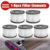 1-8pcs HEPA Filter Elements Handheld Wireless Vacuum Cleaner Accessories For Xiaomi JIMMY JV85/JV85 Pro/H9 Pro/ A6/A7/A8
