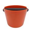 Coffee Knock Box ABS Coffee Dump Bin Round Coffee Ground Container for Semi Automatic Coffee Machine Orange