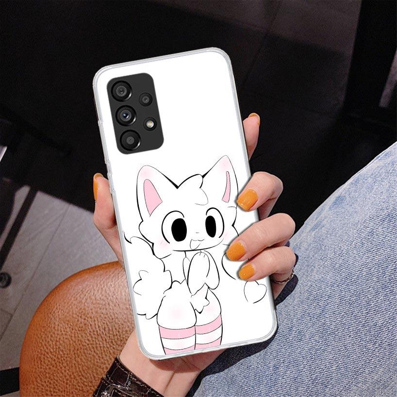Boykisser Cat Phone Case For Samsung Galaxy A52 A32 A22 A12 A51 A31 A50S A30S A20S A10S Note 20 Ultra 10 Plus S10 A72 A71 Galaxy