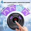 2-in-1 Ultrasonic Denture Cleaner 4 UV Lamps 45kHz 4 Cleaning Modes Digital Display for Household Use Mouthguards Retainers