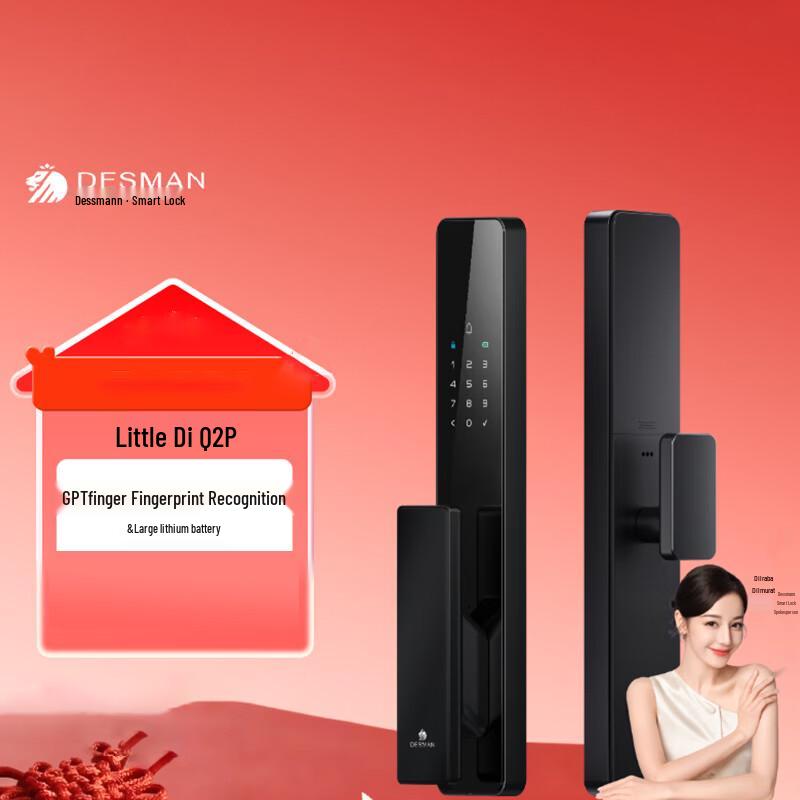 DESMAN Q2P Smart Fingerprint Door Lock