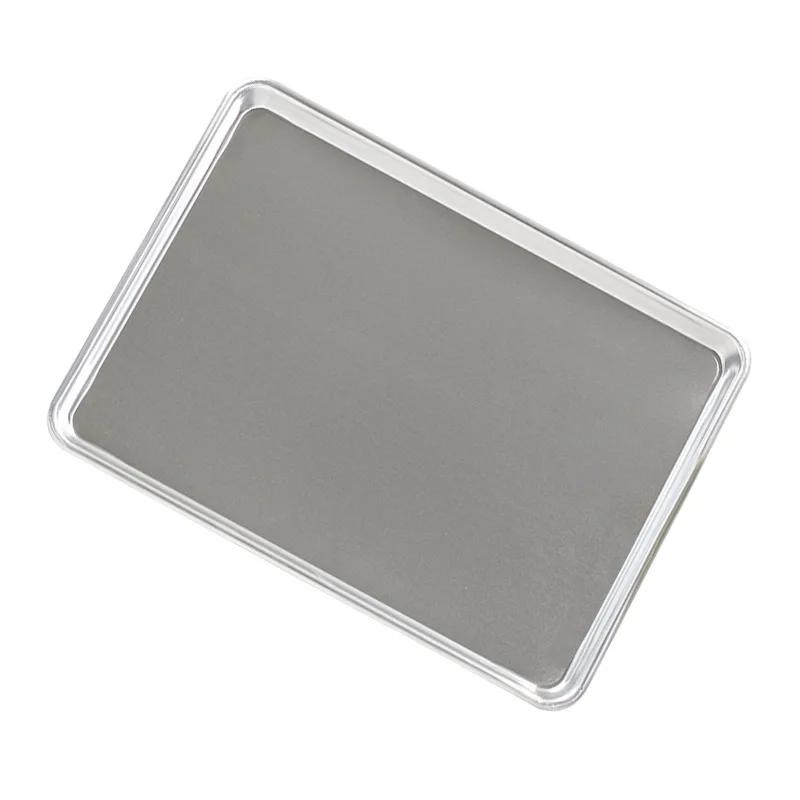 Rectangular Aluminum Alloy Baking Tray - Oven Sheet for Pizza Bread Cake & More Essential Bakeware for Home Pastry/Biscuit Roast