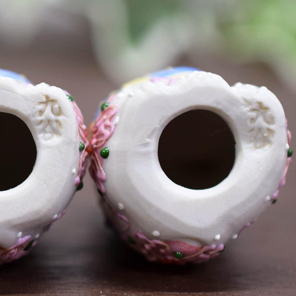 Waza no Kura Kutani Chibi Grand Opening Birthday Pair Gift Ornament, Ware, Maneki-neko (Lucky Cat) Sakura-chan, Gift, Present,