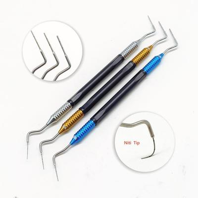 1 Stück Niti Dental Handstopfer Wurzelkanal Vertikale Füllung Endodontie Handstopfer Werkzeug Dental Spreader Zahnmedizin Vertikaler Stopfer