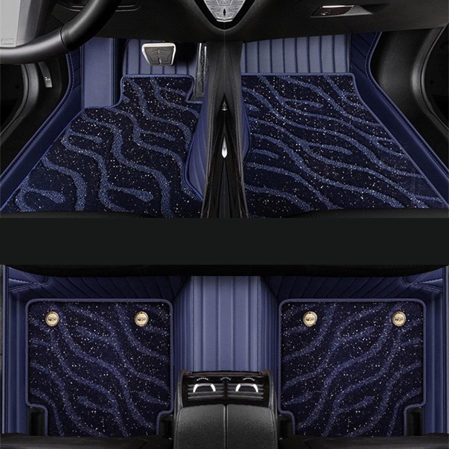 Custom 3D Car Floor Mats For Toyota C-HR 2018-2025 bZ4X 2025 bZ3 2025-2025 bZ5 2025 PU Leather Interior Accessories Styling