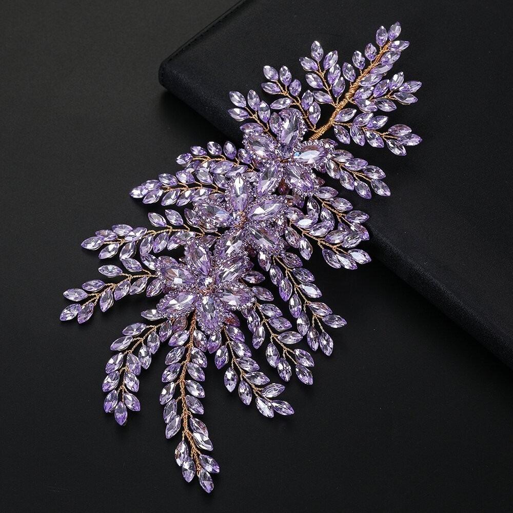 Sparkling Bride Crown Tiaras Elegant Crystal Tiaras Wedding Party Hair Accessories