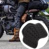Motorcycle Passenger Seat Pad Foam Motorcycle Seat Cover Breathable Shock-Absorbing Cushion Non-Slip Thick Ergonomic Support For