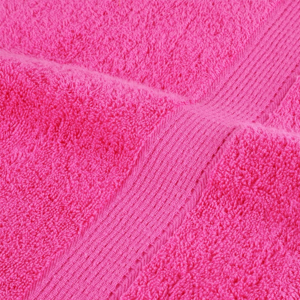 Premium Washcloths SOLUND 2 pcs Pink 30 x 30 cm 600 g m²