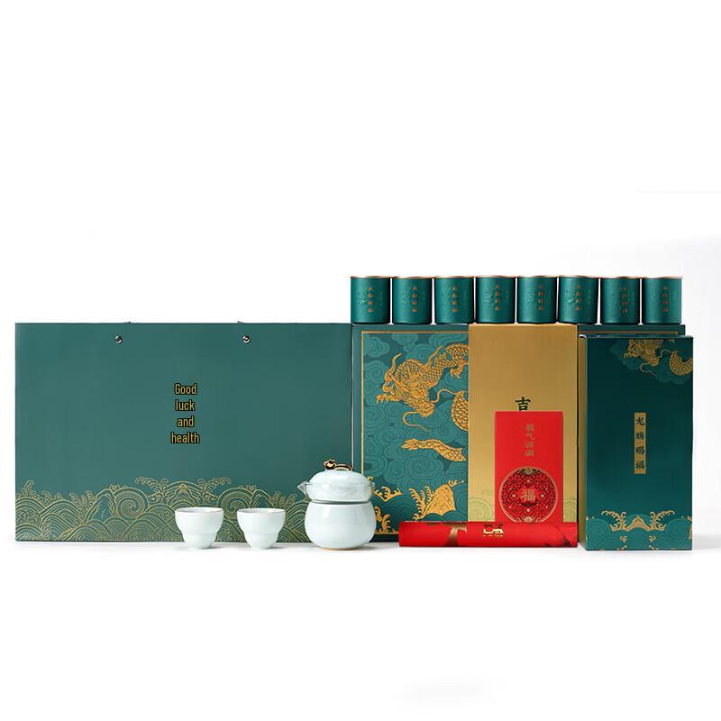 Фиолетовый глиняный чайный набор «Благословение дракона»