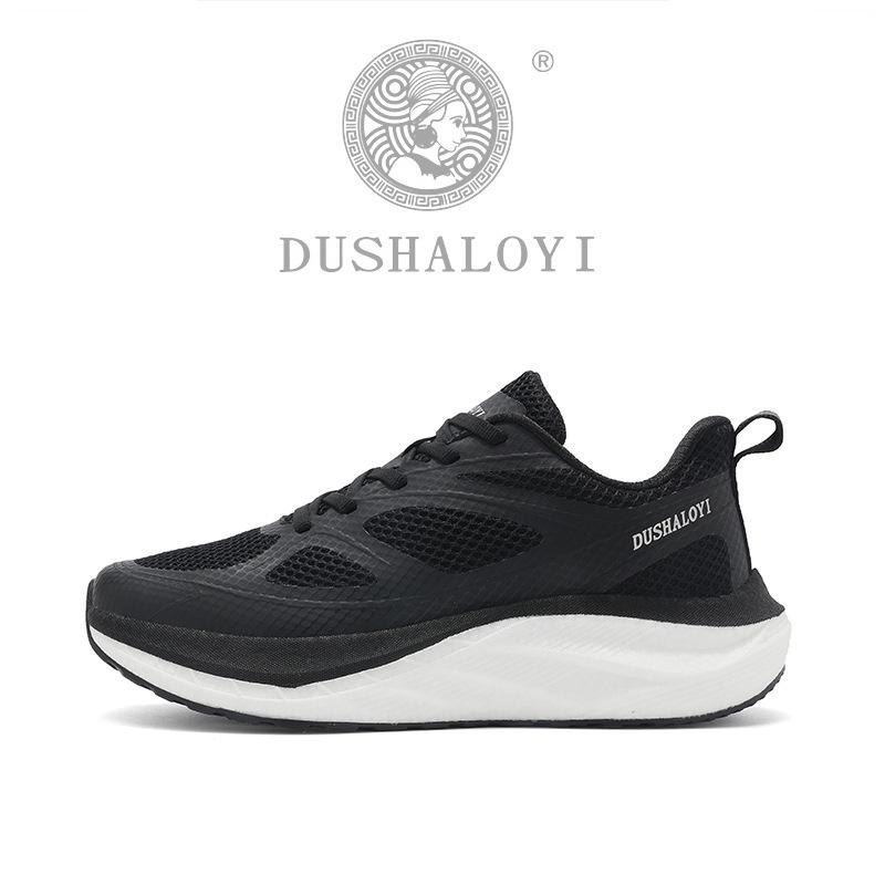 

Prida Sport Autumn Breathable Mesh Running Shoes - Unisex Soft Sole & Shock-Absorbing Sneakers 39 чёрный