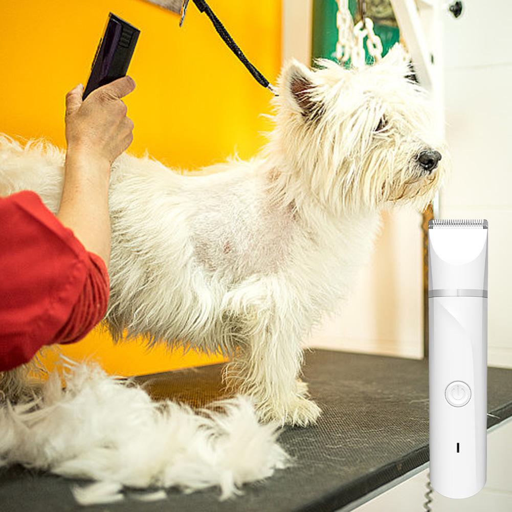Electric Dogs Paw Pad Grooming Clippers Heavy Duty Low Noise Trimming Tool For Cat Dog Pet